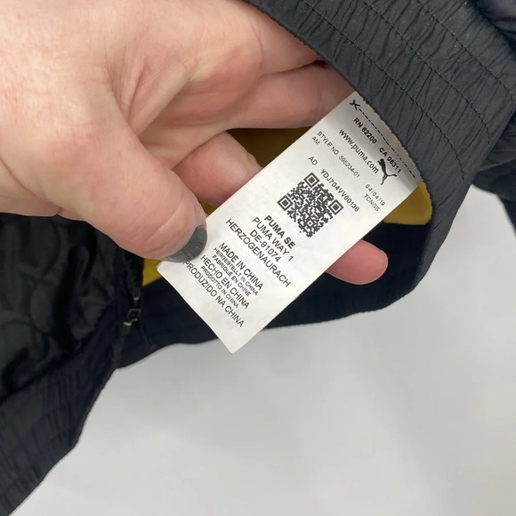 Puma x Sue Tsai Varsity Jacket Womens Size‎ XL Black Embroidered Woven Full Zip - Picture 7 of 15